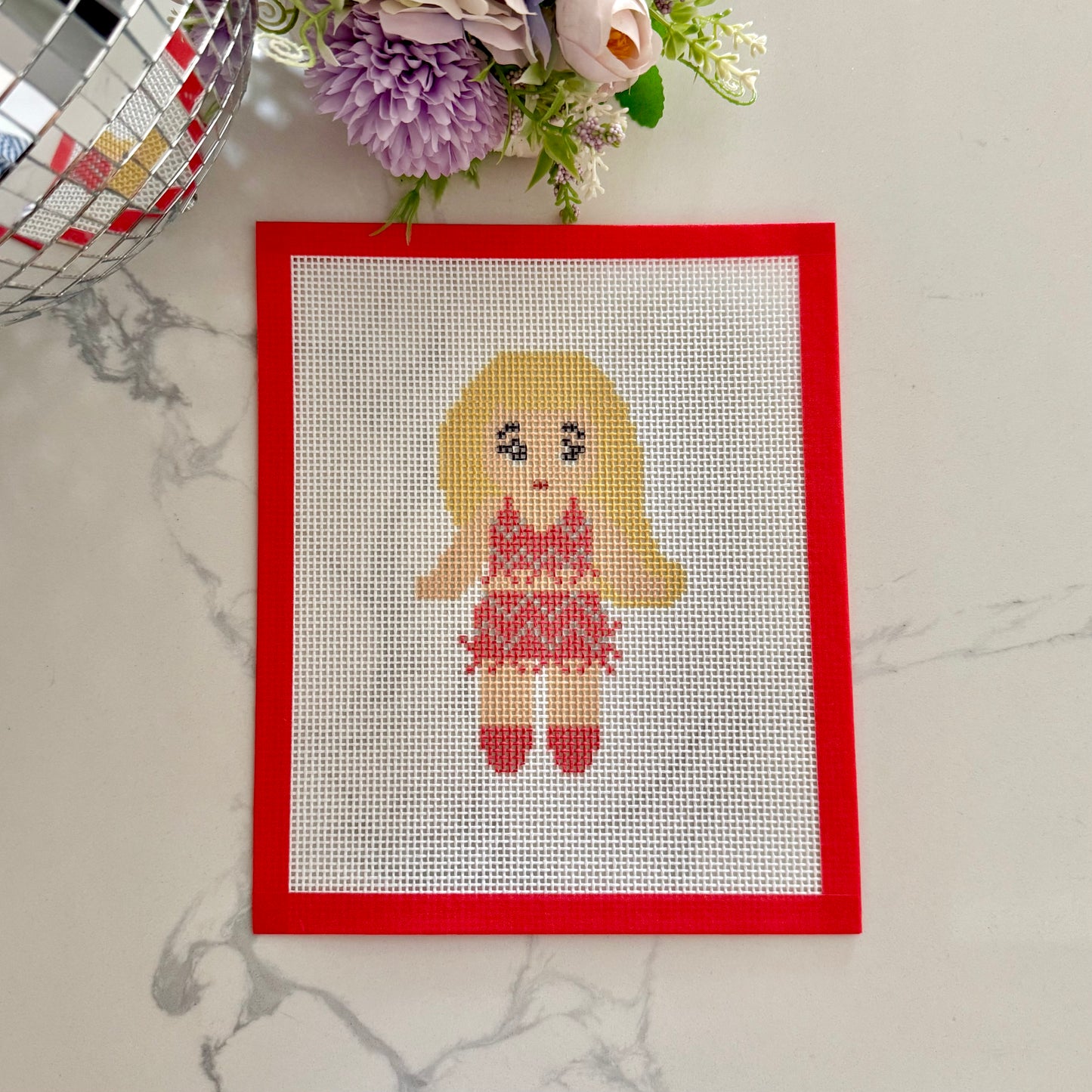 Sonny angel pop singer needlepoint canvas