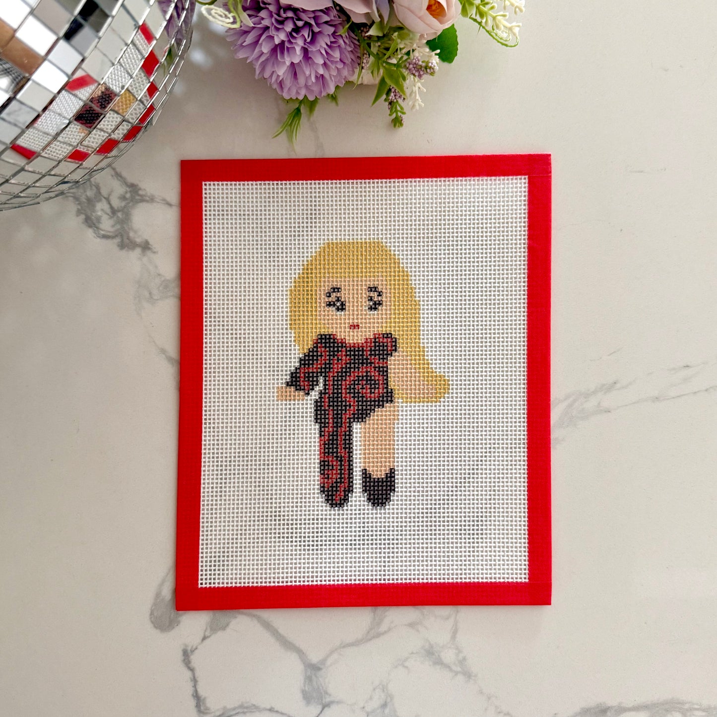 Sonny angel pop singer needlepoint canvas