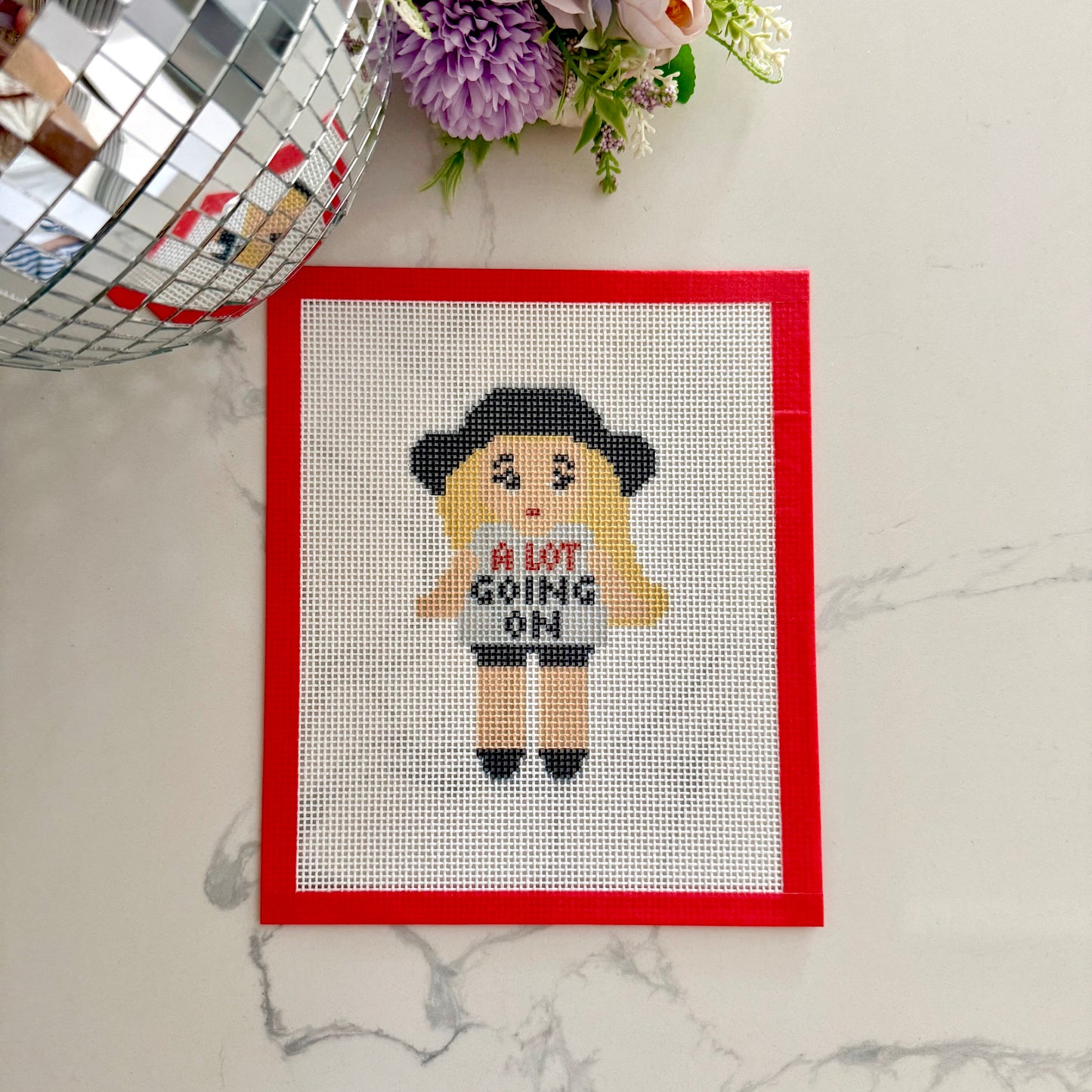 Sonny angel pop singer needlepoint canvas