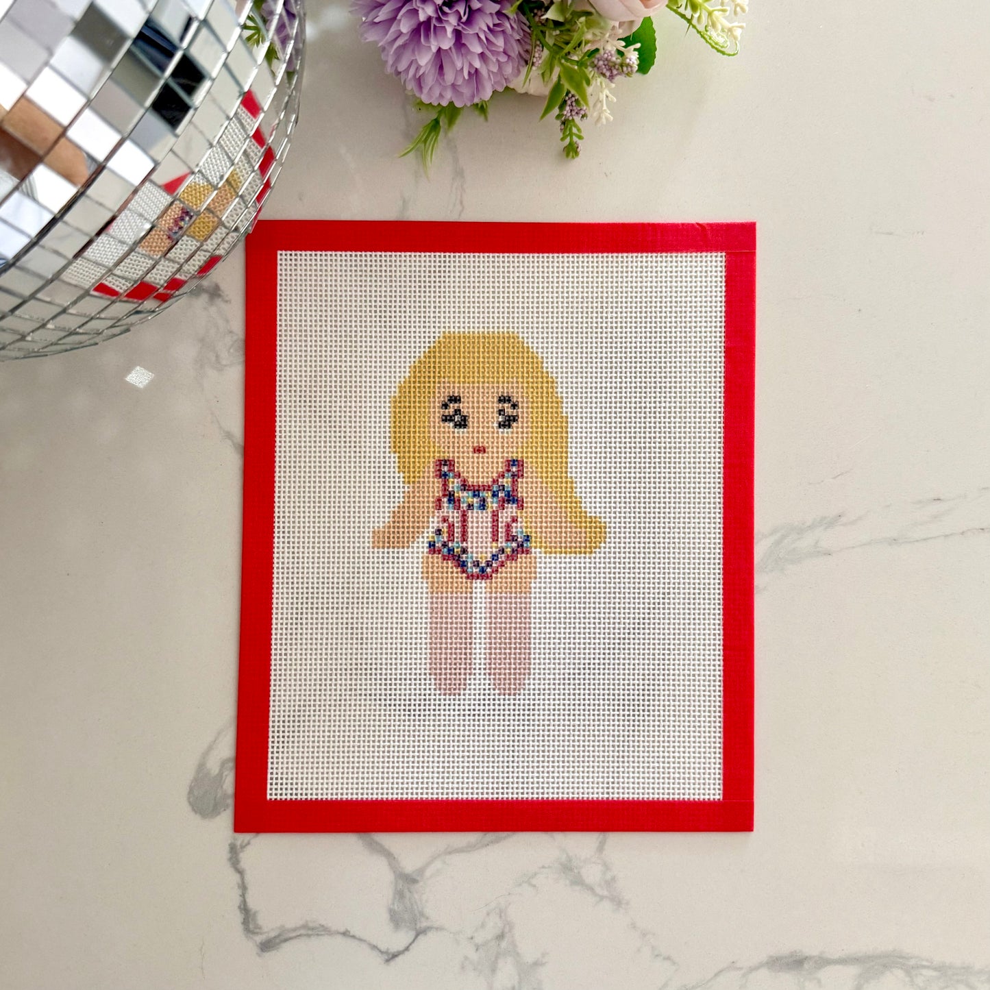 Sonny angel pop singer needlepoint canvas