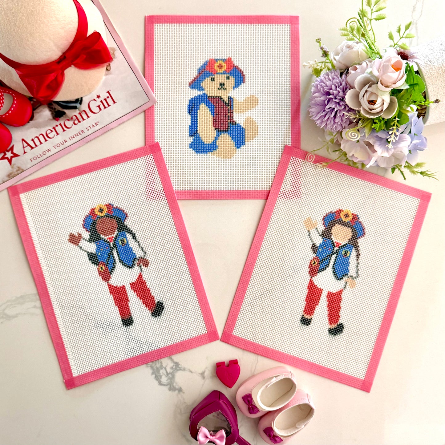 AG of Today Doll or Bear Needlepoint Canvas