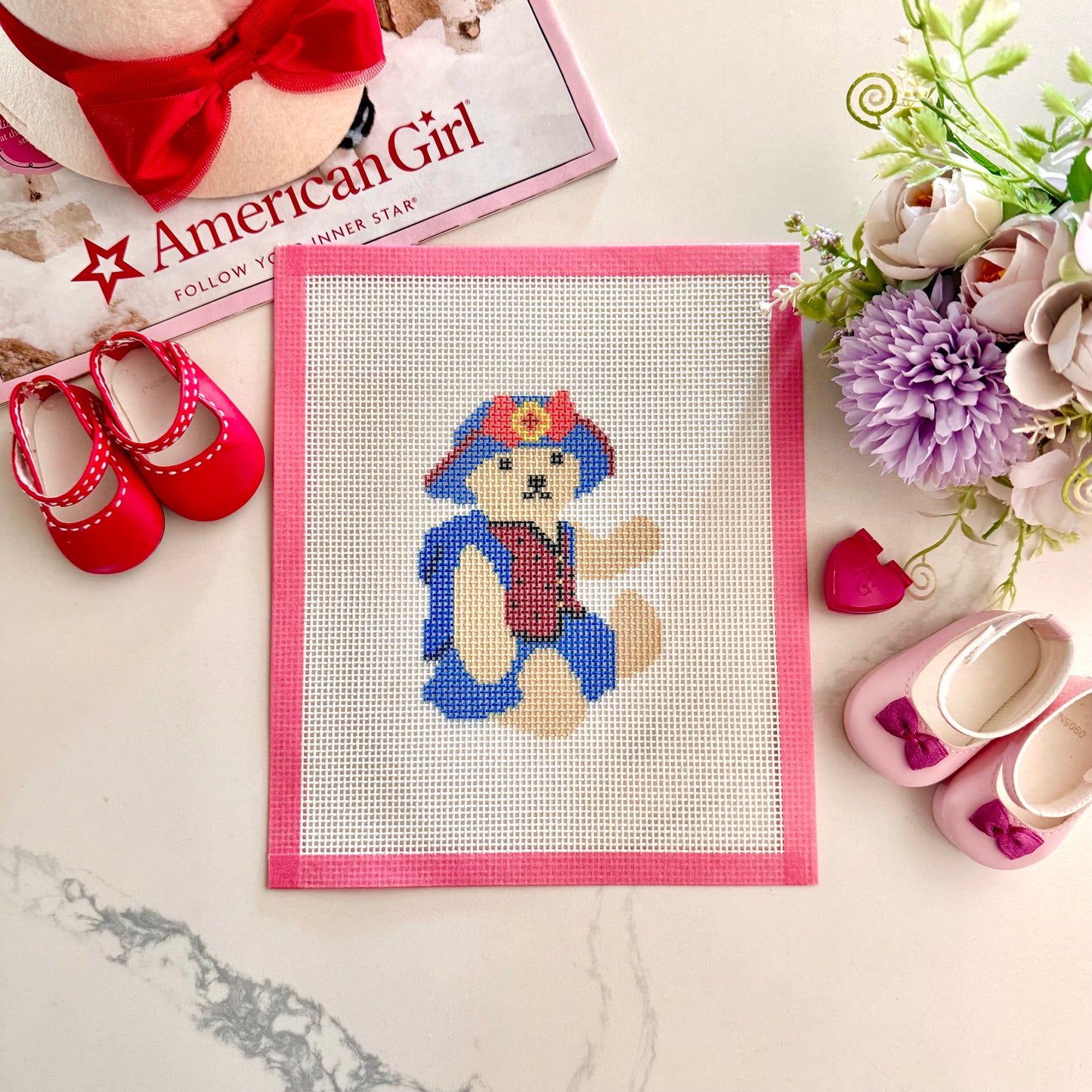 AG of Today Doll or Bear Needlepoint Canvas