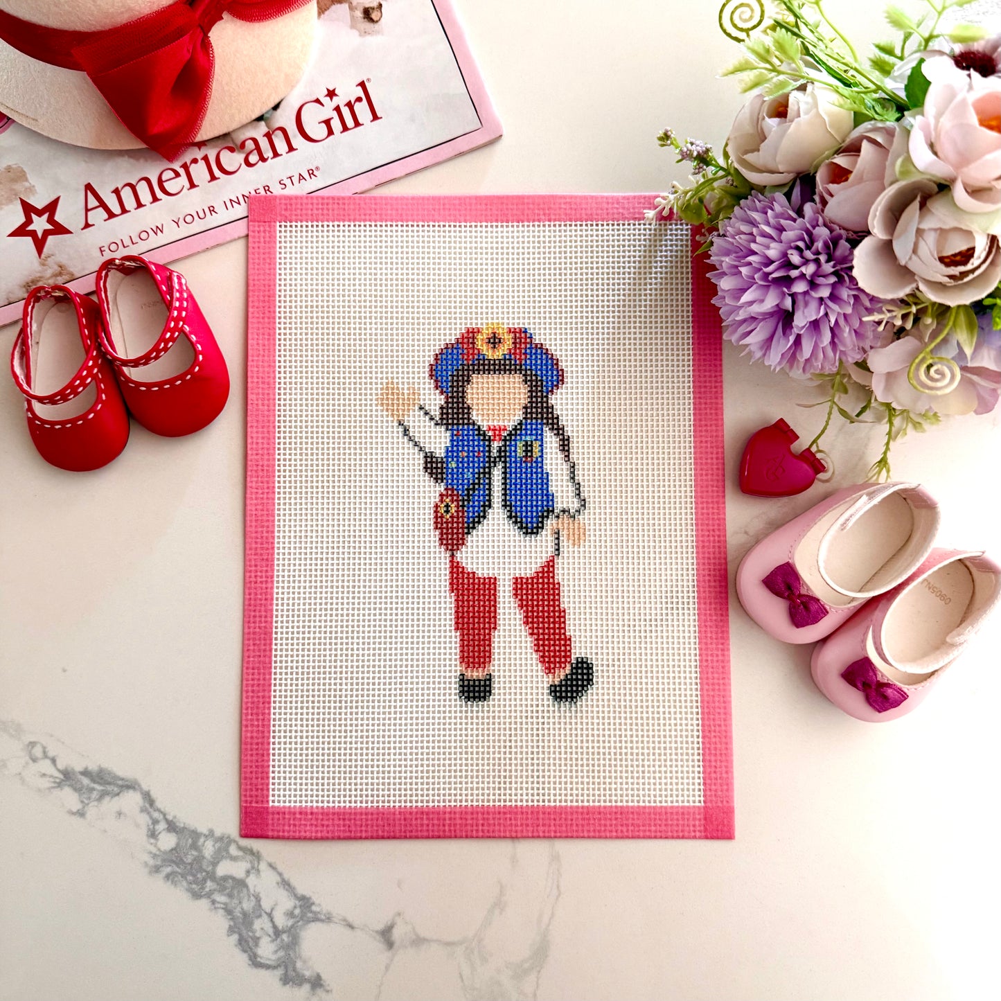 AG of Today Doll or Bear Needlepoint Canvas