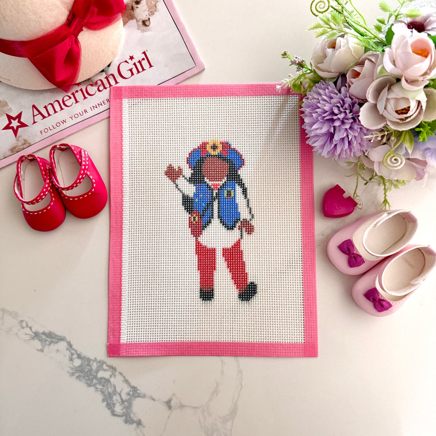 AG of Today Doll or Bear Needlepoint Canvas