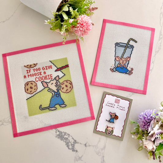 Cookie Mouse Needlepoint Collection