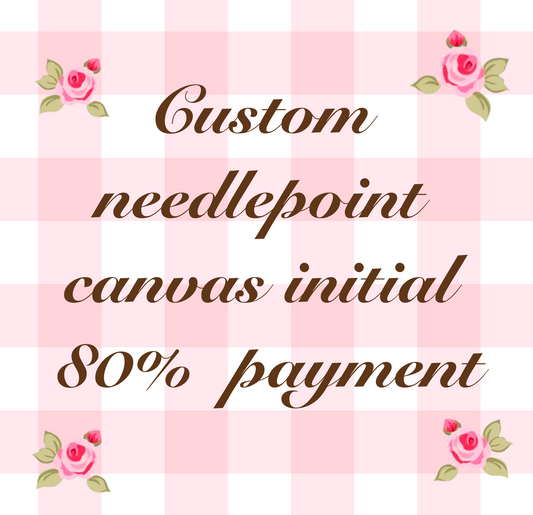 Create a custom needlepoint canvas START HERE