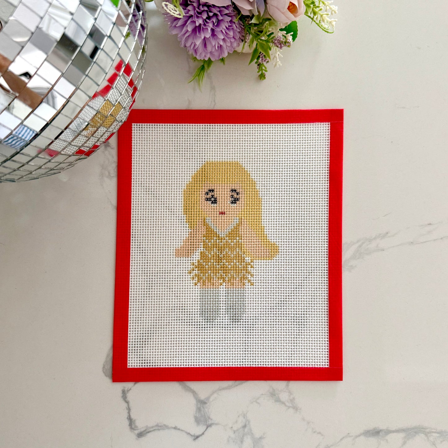 Sonny angel pop singer needlepoint canvas