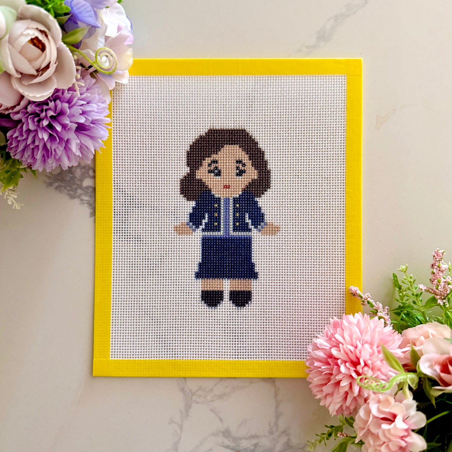 Sonny angel Gilmore characters needlepoint canvas