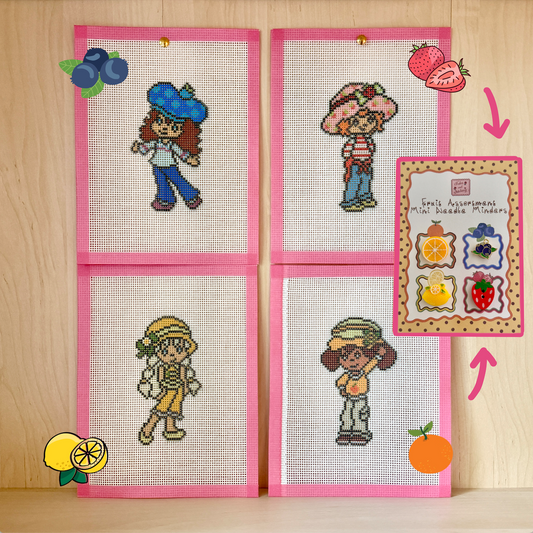 Berry Best Friends Needlepoint Canvas Collection
